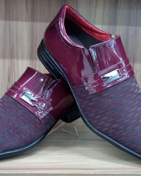 Sapato Social Masculino Bico Fino Confortavel