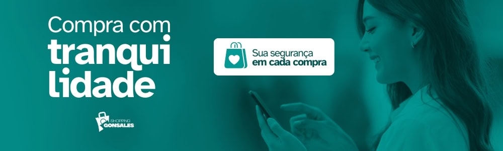 Compra com segurança em cada compra no Shopping Gonsales, seu marketplace de confiança.