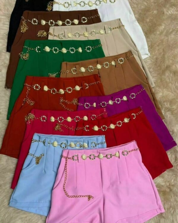 Short Alfaiataria com Cinto – Elegancia e conforto em um só look