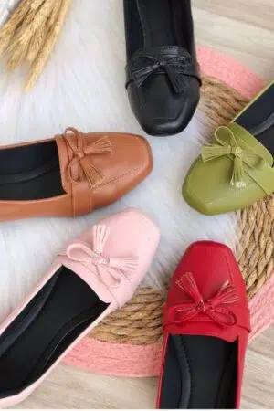 MOCASSIM LUXO LAÇO SINO