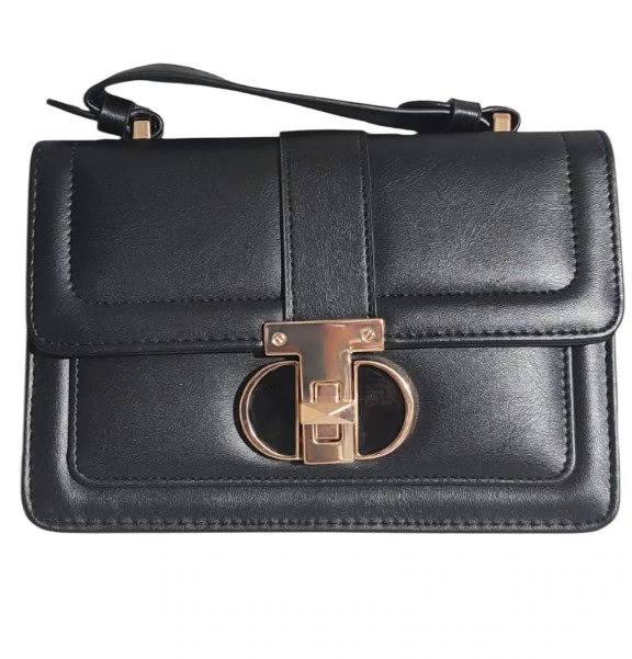 Bolsa Feminino de Ombro 2025 Novo Estilo Cor Preto