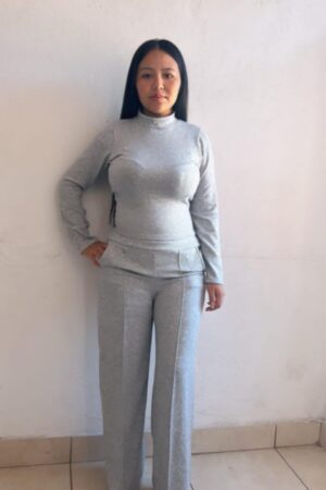 Conjunto Sastre Teal Elegante