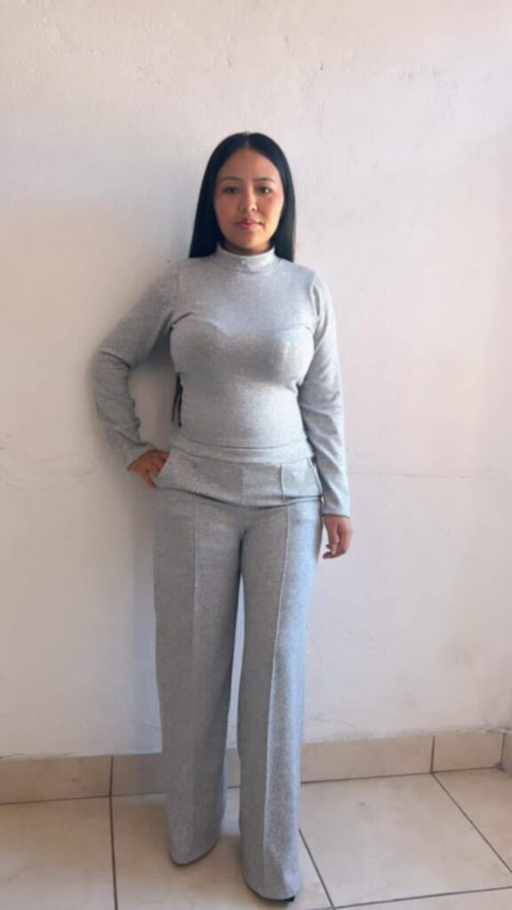 Conjunto Sastre Teal Elegante