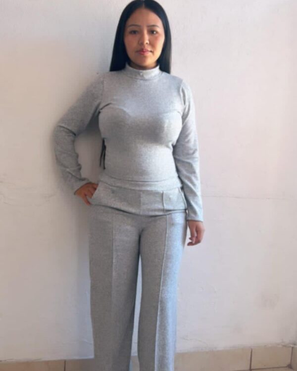 Conjunto Sastre Teal Elegante