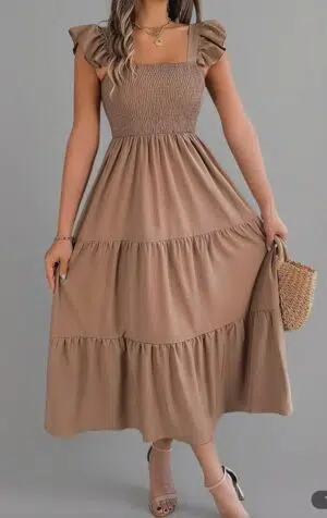 Vestido Midi Terra Charm