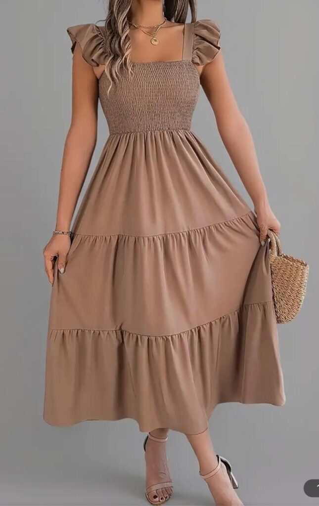 Vestido Midi Terra Charm