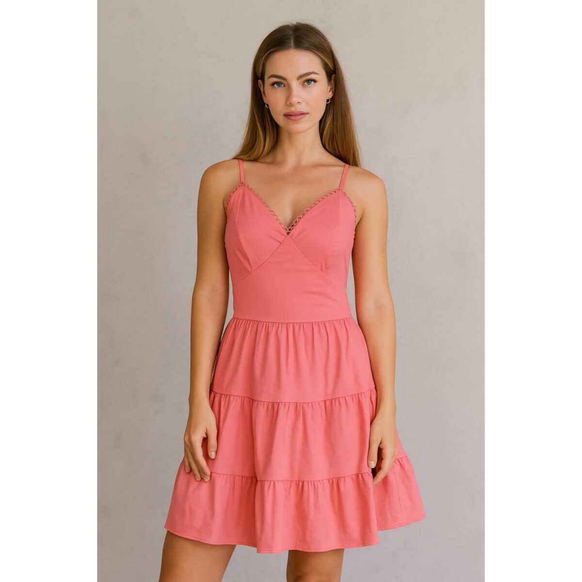 Vestido curto Femenino com Alça