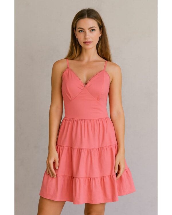 Vestido curto Femenino com Alça