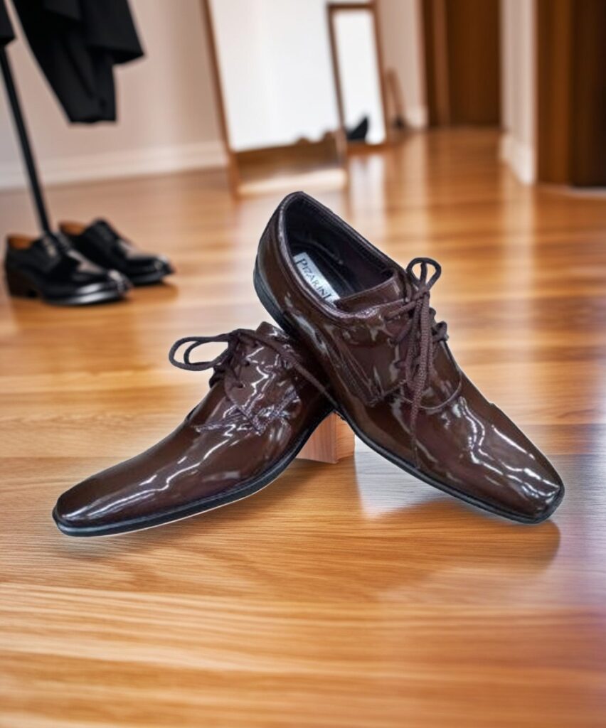 Sapato Social Masculino Bico Fino de Amarrar Confortavel